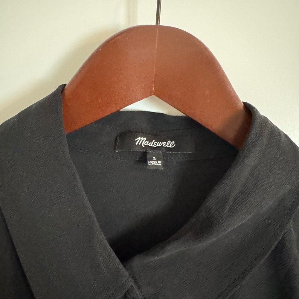 Madewell Lusterweave Hartfield Crop Shirt - Picture 5 of 6